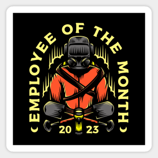 Employee of the Month V3 Sticker